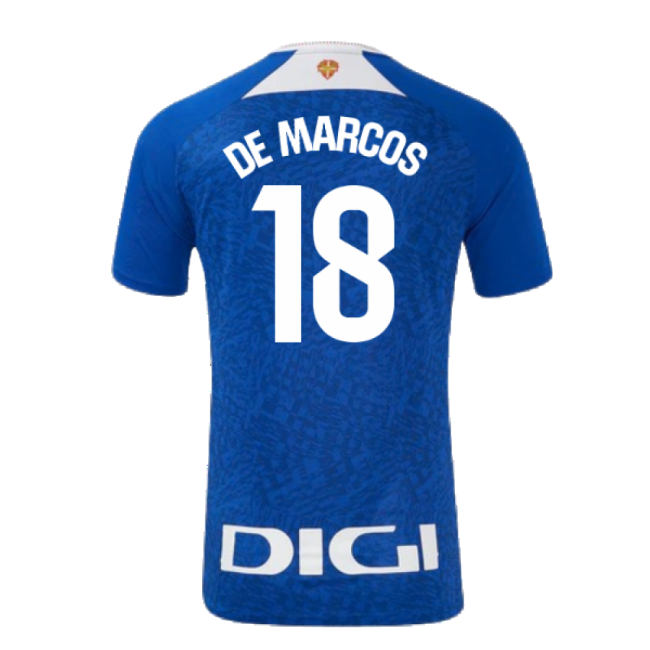 2024-2025 Athletic Bilbao Away Shirt (De Marcos 18)