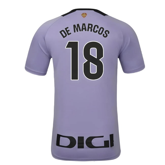 2024-2025 Athletic Bilbao Third Shirt (De Marcos 18)