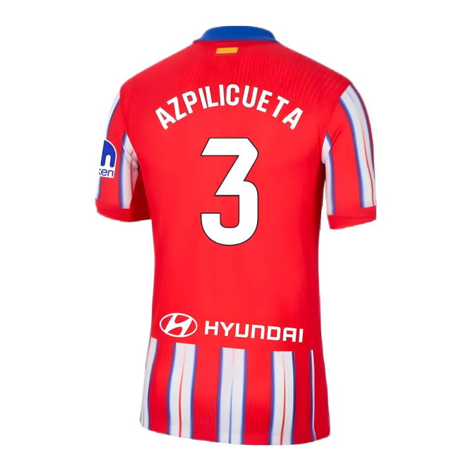 2024-2025 Atletico Madrid Home Shirt (Azpilicueta 3)