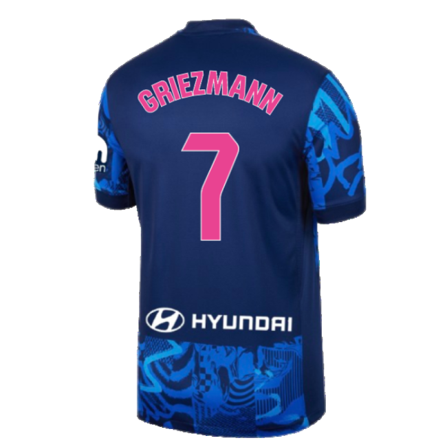 2024-2025 Atletico Madrid Third Shirt (Griezmann 7)