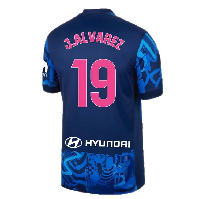 2024-2025 Atletico Madrid Third Shirt (J.Alvarez 19)