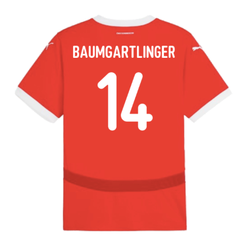2024-2025 Austria Home Shirt (Baumgartlinger 14)