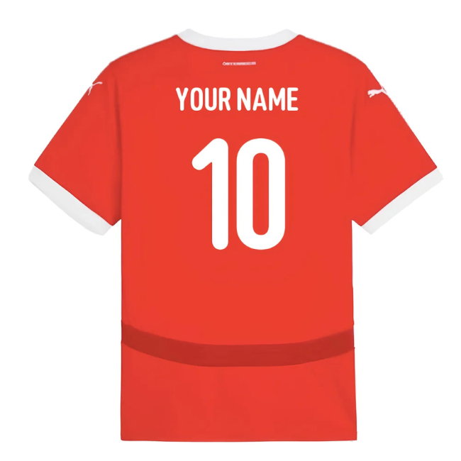 2024-2025 Austria Home Shirt (Your Name)