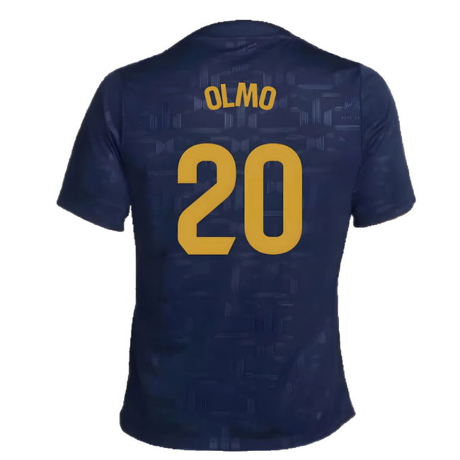 2024-2025 Barcelona Dri-Fit Academy Pro Pre-Match Top (Navy) (Olmo 20)