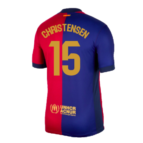 2024-2025 Barcelona Home Shirt (Christensen 15)