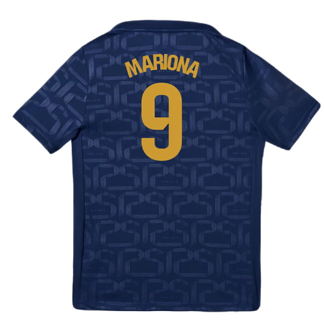 2024-2025 Barcelona Pre-Match Training Shirt (Navy) - Kids (Mariona 9)