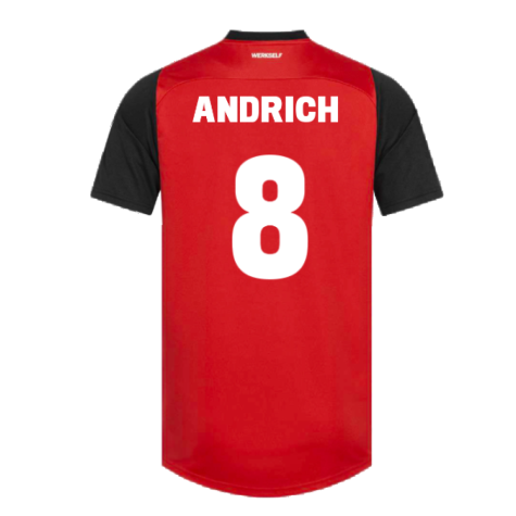 2024-2025 Bayer Leverkusen Home Shirt (Andrich 8)