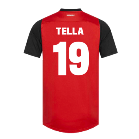 2024-2025 Bayer Leverkusen Home Shirt (Kids) (Tella 19)