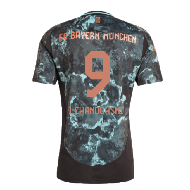 2024-2025 Bayern Munich Away Shirt (Lewandowski 9)