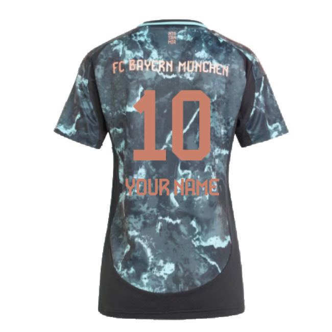 2024-2025 Bayern Munich Away Shirt (Womens) (Your Name)
