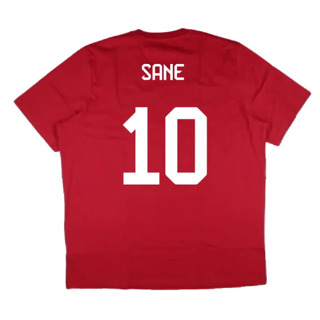 2024-2025 Bayern Munich DNA Graphic Tee (Red) (Sane 10)