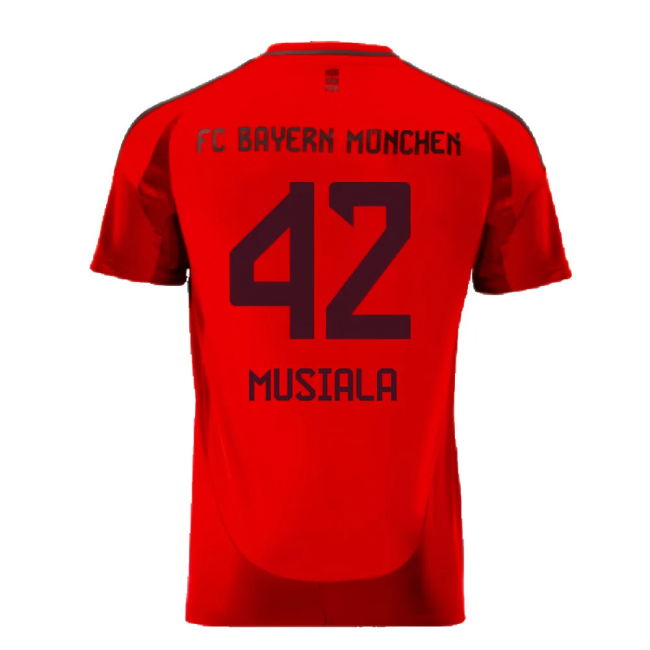 2024-2025 Bayern Munich Home Shirt (Musiala 42)