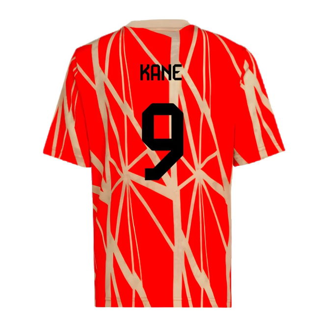 2024-2025 Bayern Munich Pre-Match Shirt (Red) - Kids (Kane 9)