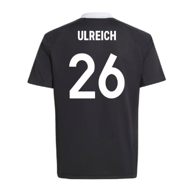 2024-2025 Bayern Munich Third Goalkeeper Shirt (Black) - Kids (Ulreich 26)