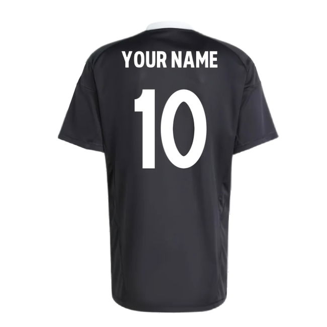 2024-2025 Bayern Munich Third Goalkeeper Shirt (Black) (Your Name)