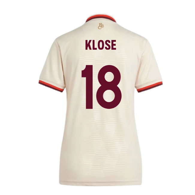 2024-2025 Bayern Munich Third Shirt (Womens) (Klose 18)