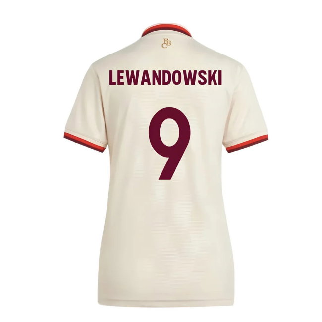 2024-2025 Bayern Munich Third Shirt (Womens) (Lewandowski 9)