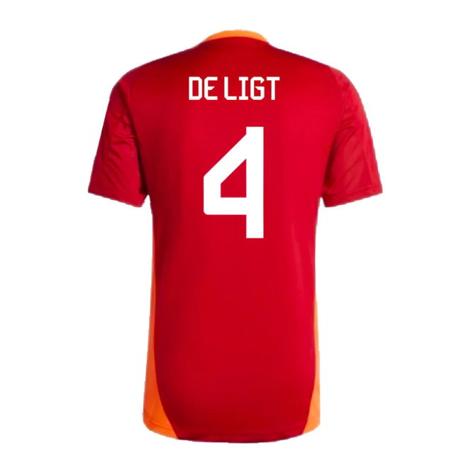 2024-2025 Bayern Munich Training Shirt (Red) (De Ligt 4)