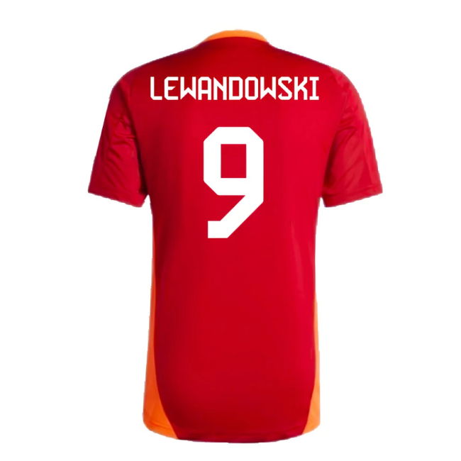 2024-2025 Bayern Munich Training Shirt (Red) (Lewandowski 9)