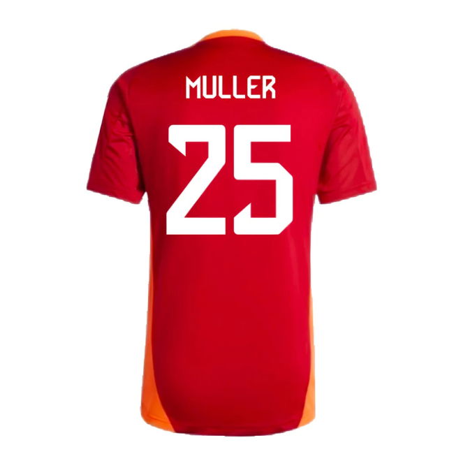 2024-2025 Bayern Munich Training Shirt (Red) (Muller 25)