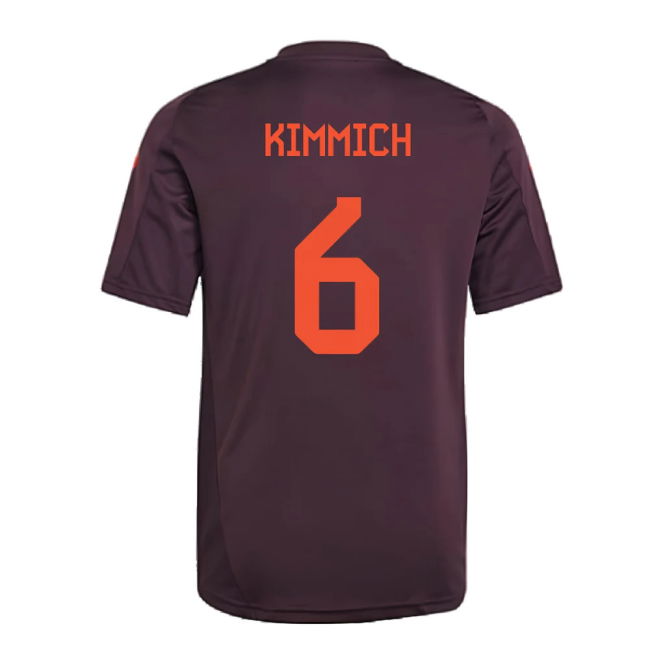 2024-2025 Bayern Munich Training Shirt (Shadow Maroon) - Kids (Kimmich 6)