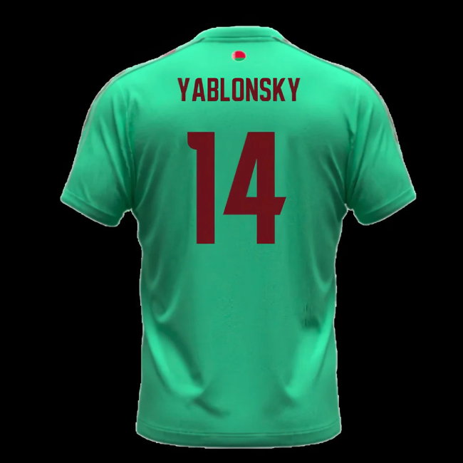 2024-2025 Belarus Away Shirt (Yablonsky 14)