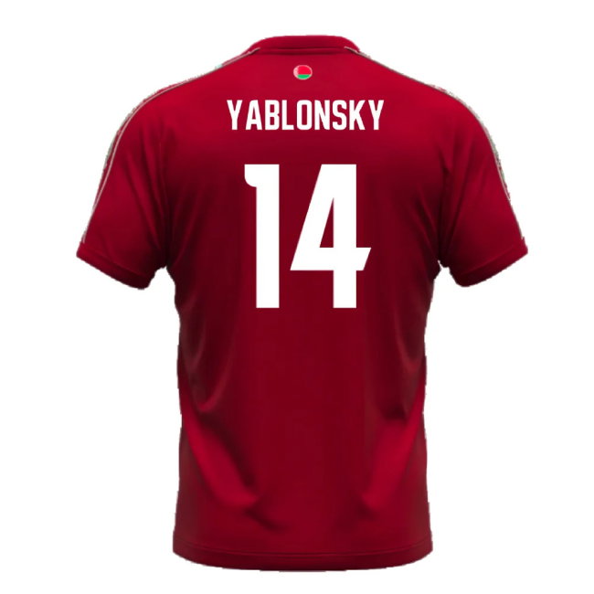 2024-2025 Belarus Home Shirt (Yablonsky 14)