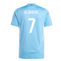 2024-2025 Belgium Authentic Away Shirt (De Bruyne 7)