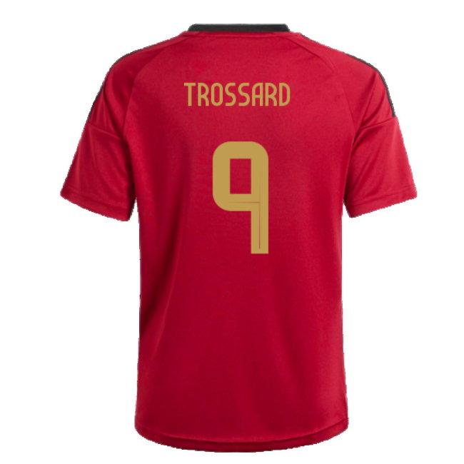 2024-2025 Belgium Home Fan Shirt (Kids) (Trossard 9)