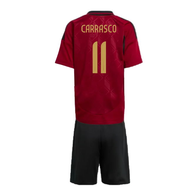 2024-2025 Belgium Home Mini Kit (Carrasco 11)