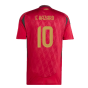 2024-2025 Belgium Home Shirt (E Hazard 10)