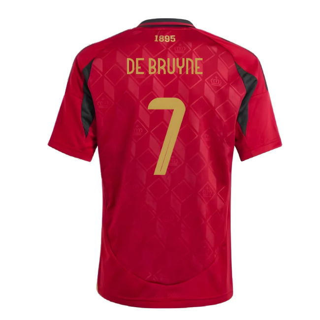 2024-2025 Belgium Home Shirt (Kids) (De Bruyne 7)