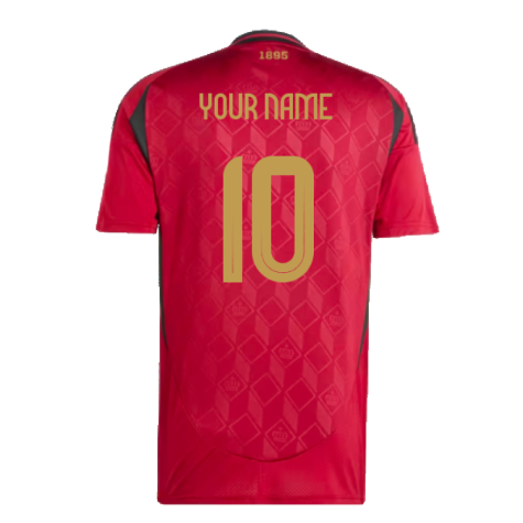 2024-2025 Belgium Home Shirt (Your Name)