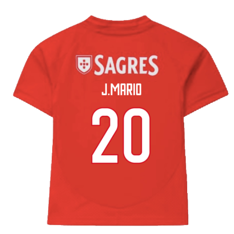 2024-2025 Benfica Home Mini Kit (J.Mario 20)