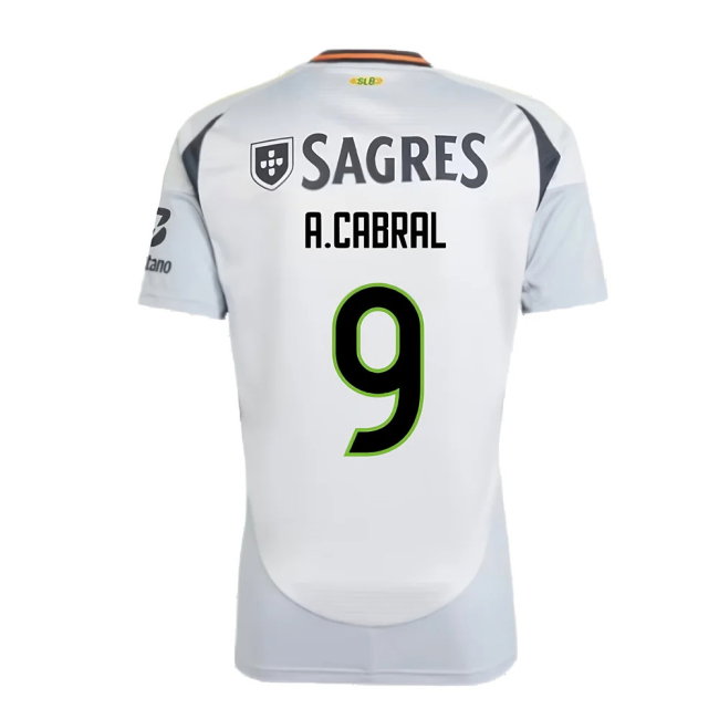 2024-2025 Benfica Third Shirt (A.Cabral 9)