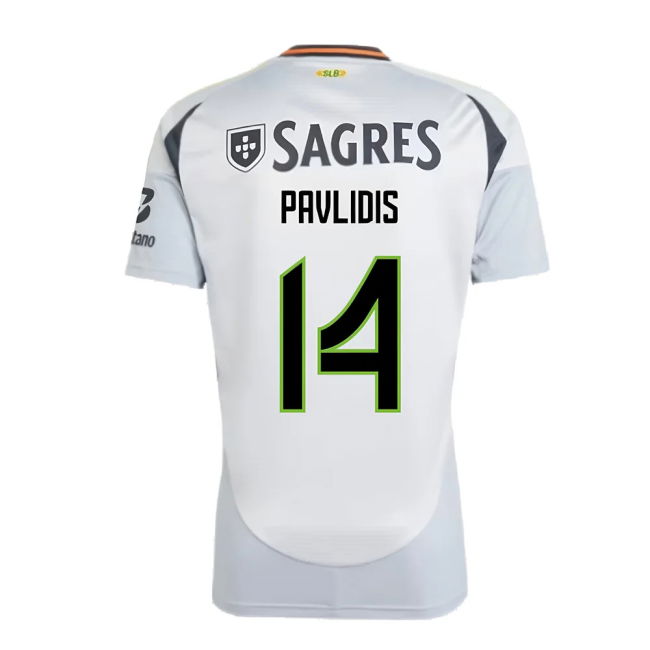 2024-2025 Benfica Third Shirt (Pavlidis 14)
