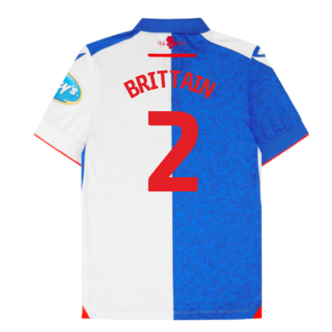 2024-2025 Blackburn Rovers Home Shirt (Brittain 2)