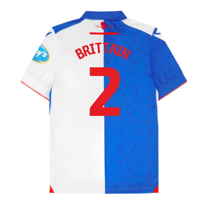 2024-2025 Blackburn Rovers Home Shirt (Brittain 2)