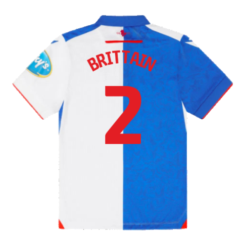 2024-2025 Blackburn Rovers Home Shirt (Kids) (Brittain 2)