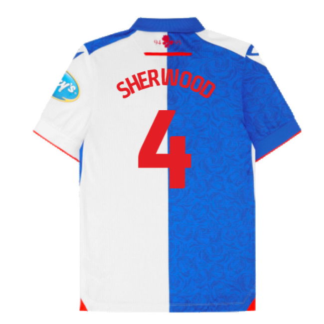 2024-2025 Blackburn Rovers Home Shirt (Sherwood 4)