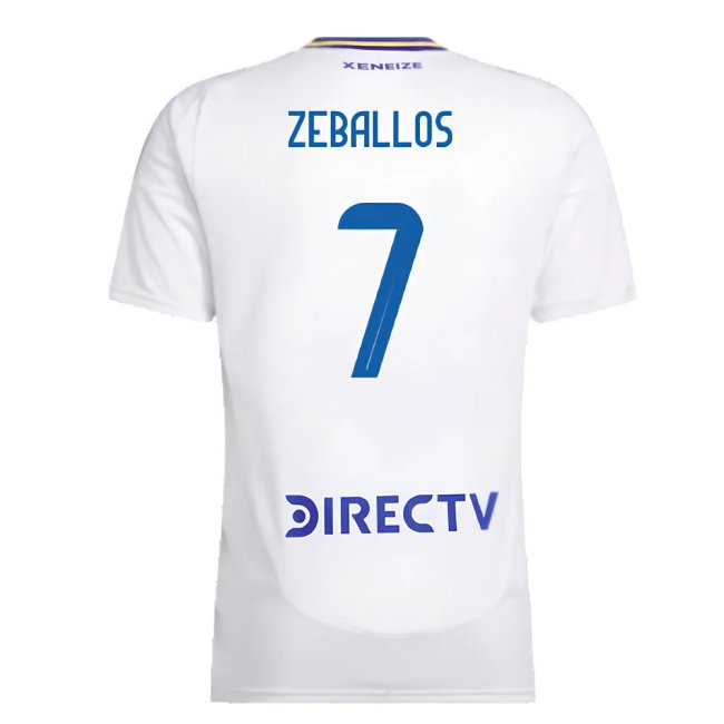 2024-2025 Boca Juniors Away Shirt (Zeballos 7)