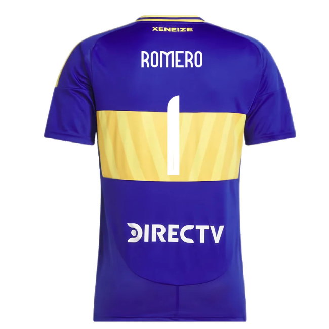 2024-2025 Boca Juniors Home Shirt (Romero 1)