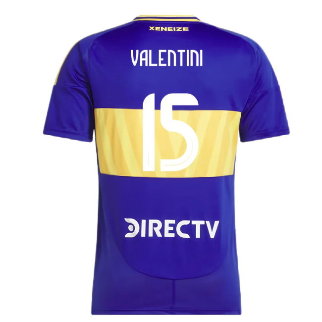2024-2025 Boca Juniors Home Shirt (Valentini 15)