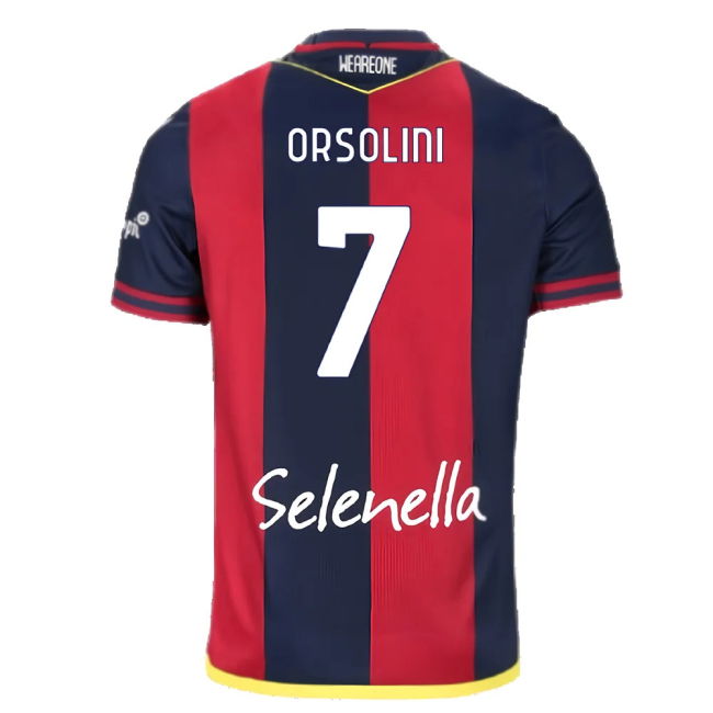 2024-2025 Bologna CL Home Shirt (Orsolini 7)