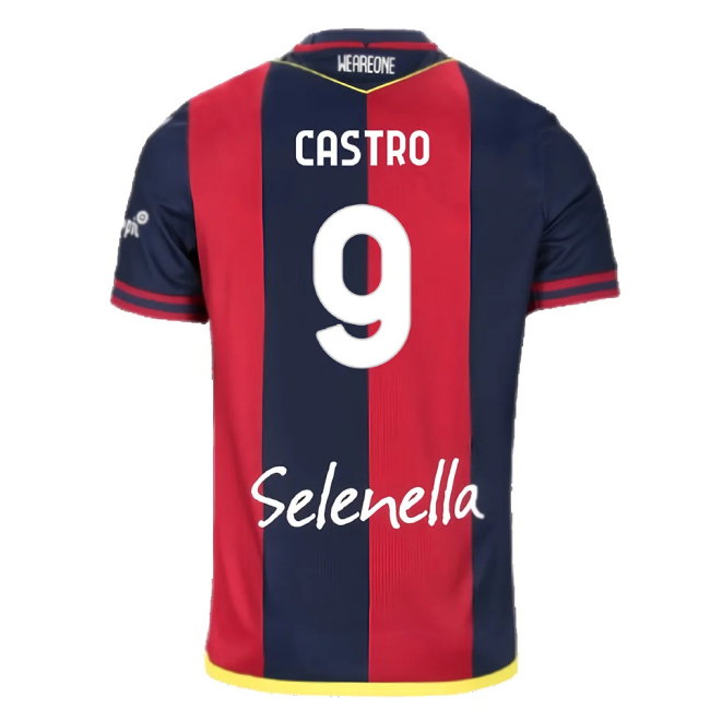 2024-2025 Bologna Home Shirt (Kids) (Castro 9)