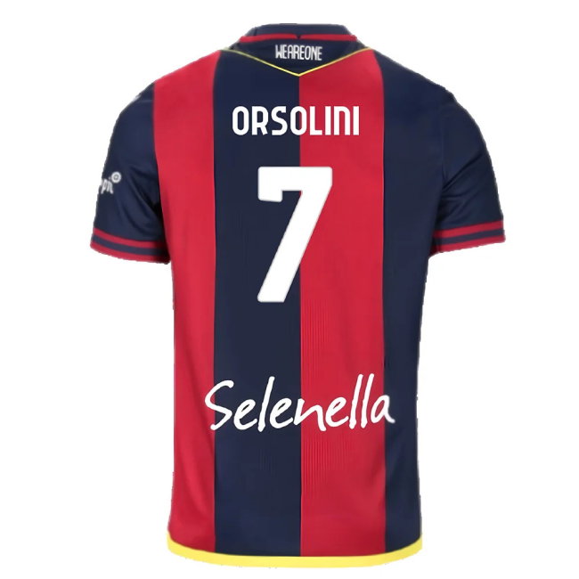 2024-2025 Bologna Home Shirt (Kids) (Orsolini 7)