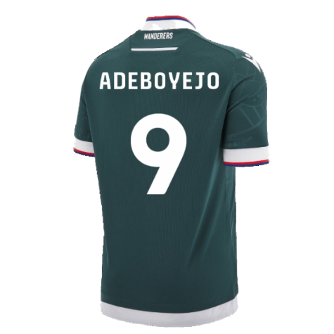 2024-2025 Bolton Wanderers Away Shirt (Adeboyejo 9)
