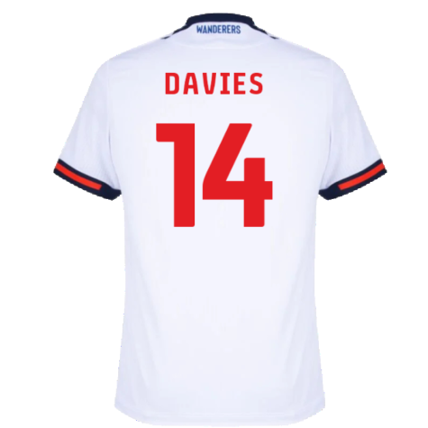 2024-2025 Bolton Wanderers Home Shirt (Davies 14)