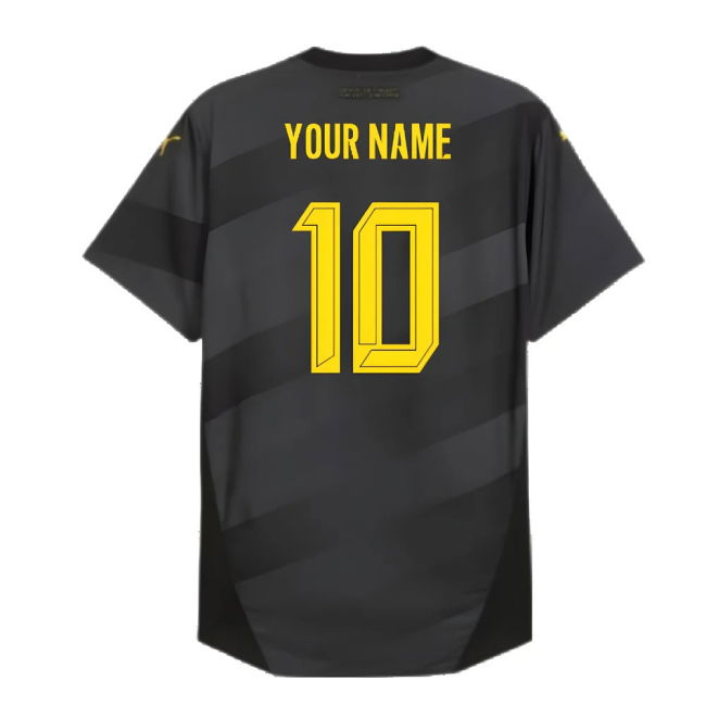 2024-2025 Borussia Dortmund Authentic Away Shirt (Your Name)