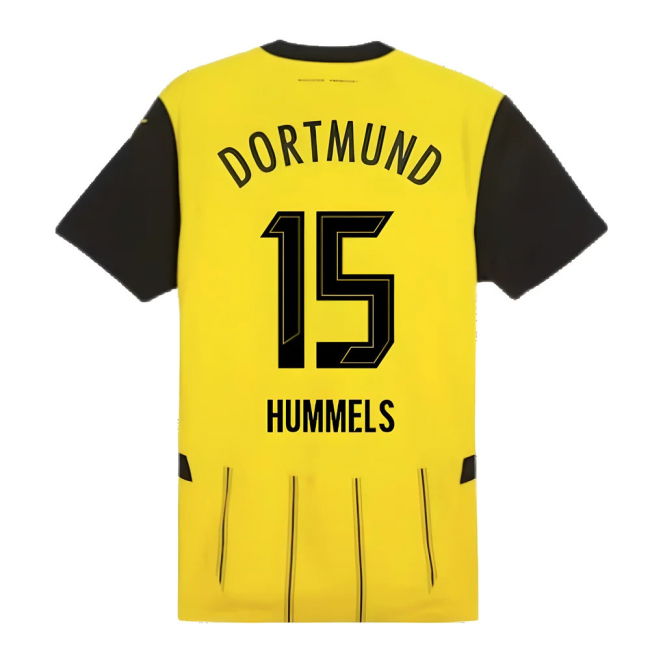 2024-2025 Borussia Dortmund Authentic Home Shirt (Hummels 15)